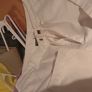 Size 12 white chinos